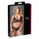 Cottelli Plus Size - Delicate Lace Bra Set (Black) 