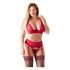 Cottelli Plus Size - Red Versatile Lingerie Set 