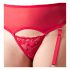 Cottelli Plus Size - Red Versatile Lingerie Set 