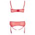 Cottelli Plus Size - Versatile Lingerie Duo (Red)