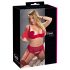 Cottelli Plus Size - Versatile Lingerie Duo (Red) - 95D/2XL