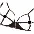 Abierta Fina - Glittering Lace Charm - Bra Set (Black) 