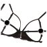 Abierta Fina - Glittering Lace Magic - Bra Set (Black) - L