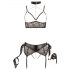 Cottelli Bondage - Lace Lingerie Set (5-Piece) 