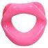 Ida Leather - open mouth gag (pink)