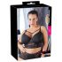 Cottelli Plus Size - Strappy Lace Bra (Black)