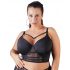 Cottelli Plus Size - Strap Lace Bra (Black)  - 85E