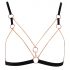 Cottelli - Chain Decorative Body Harness - 2 Piece (Black)  - M