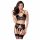 Abierta Fina - Lace Lingerie Trio (Black)