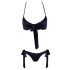 Cottelli - Bikini-Style Bra Set (Black) 