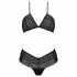 Kerria Lace Bikini Set (Black) 