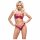 Cottelli Party - Shiny Bra Set (Red) - 80B/M