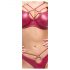 Cottelli Party - Shiny Bra Set (Red) - 80B/M