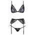 Kissable - Lingerie Set (Black) 