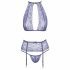 Kissable - Lace Lingerie Set (Purple) 