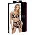 Cottelli - Two-piece body harness set (black) 