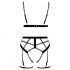 Cottelli - Two-piece body harness set (black)  - M