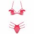 Obsessive Giftella - Bow Lingerie Set (Red)