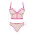 Obsessive Nudelia - Bra Set (Nude-Pink) - S/M 