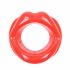 Ida Leather - Open Mouth Gag (Red) 