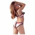 Cottelli - Striped Push-up Set 