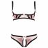 Cottelli - Striped Push-up Set 