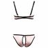 Cottelli - Striped Push-up Set 