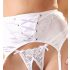 Cottelli - Lace-Up Lifting Bra Set (White)