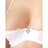 Cottelli - Lace-Up Lifting Bra Set (White) - 80B/M