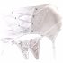 Cottelli - Lace Corset Lift Set (White)  - 80B/M