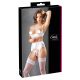 Cottelli - Lace Corset Lift Set (White)  - 85B/L