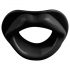 Ida Leather - open mouth gag (black)