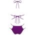 Obsessive Balitta - Shiny Halter Neck Bikini (Purple) 