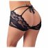 Cottelli - Spicy Lace French Panties (Black) 