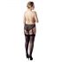 Cottelli Plus Size - Lace Garter Belt Panty (Black) - XXL