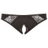 Cottelli Plus Size - Lace Open Panties (Black)