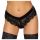 Cottelli Party - Lace Thong with Chains (Black) 