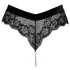 Cottelli Party - Lace Panties with Chains (Black)