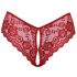 Cottelli - Open Lace Panty (Red)