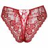 Cottelli - Open Lace Panties (Red)  - M