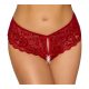 Cottelli - Open Lace Panties (Red)  - XL