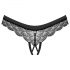 Obsessive Chemeris Open Thong (Black) 