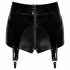 Noir - Glossy Garter Stockings (Black) 