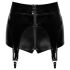 Noir - Glossy Garter Stockings (Black) 