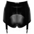 Noir - Glossy Garter Stockings (Black) 