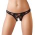 Cottelli - Lace Seduction Thong (Black)