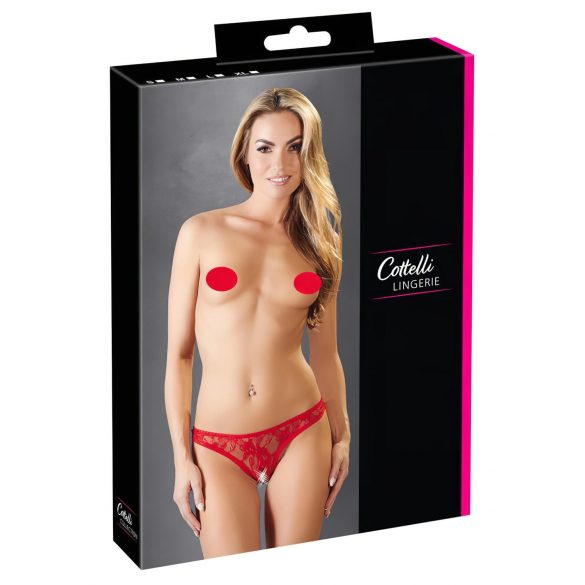 Cottelli - Red Lace Sexy Thong