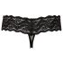 Cottelli - Beaded Lace Thong (black) - M