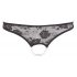 Cottelli - Pearl Open Lace Thong (Black) 