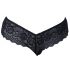 Cottelli - enticing lace panties (black)  - L